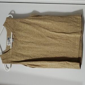 🐻    Bob Mackie sleevless blouse size M